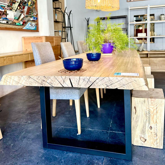 Live Edge Dining Table - Timber Furniture Designs