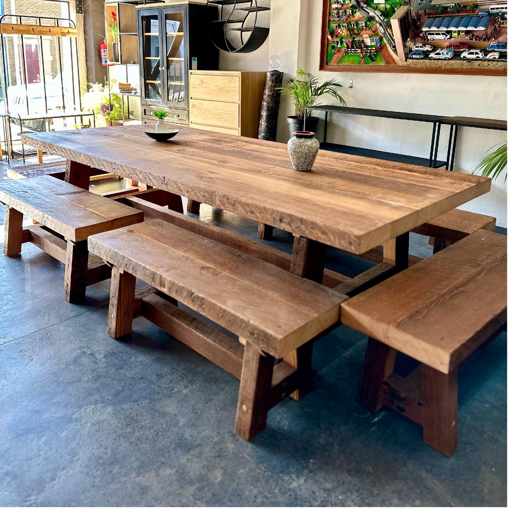 CHUNKY DAA DINING TABLE - Timber Furniture Designs