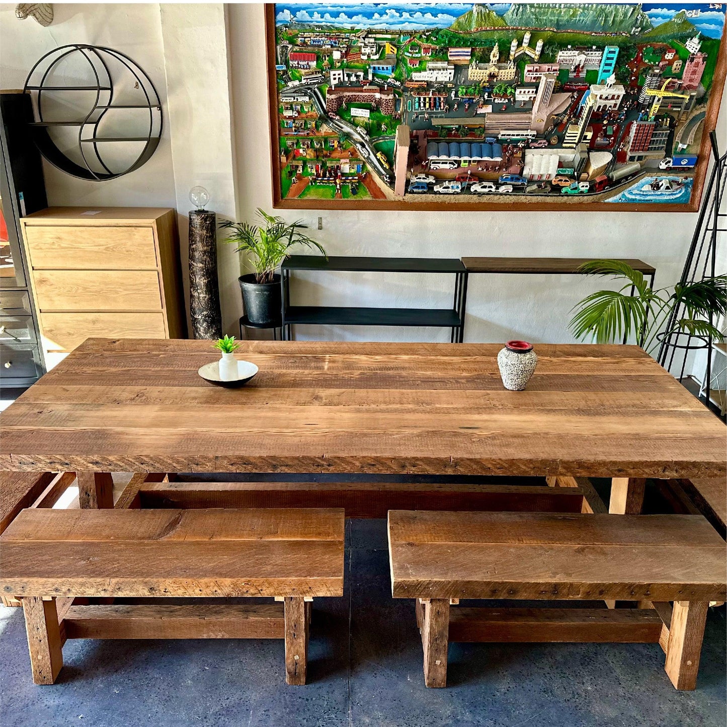 CHUNKY DAA DINING TABLE - Timber Furniture Designs