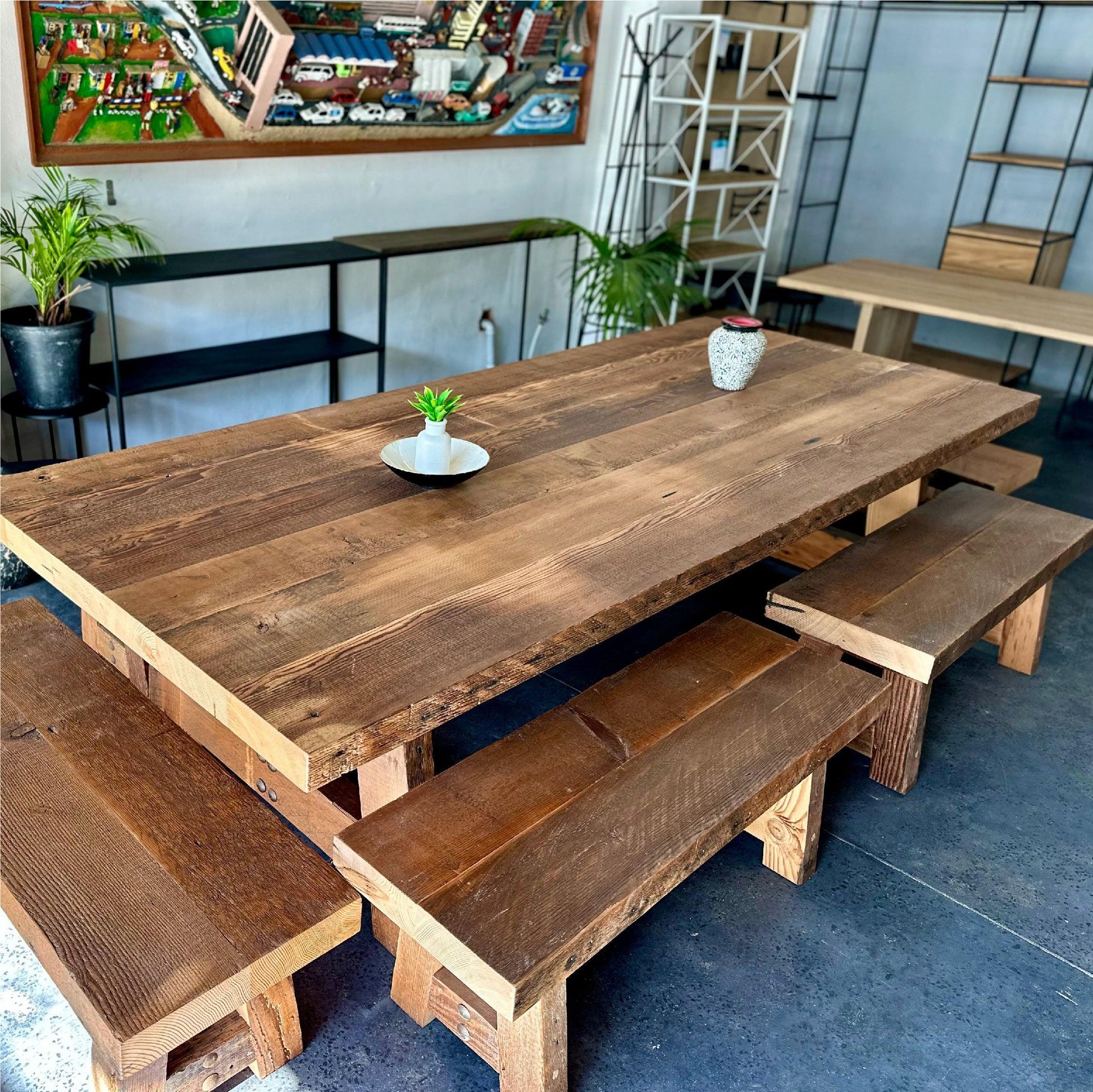 CHUNKY DAA DINING TABLE - Timber Furniture Designs