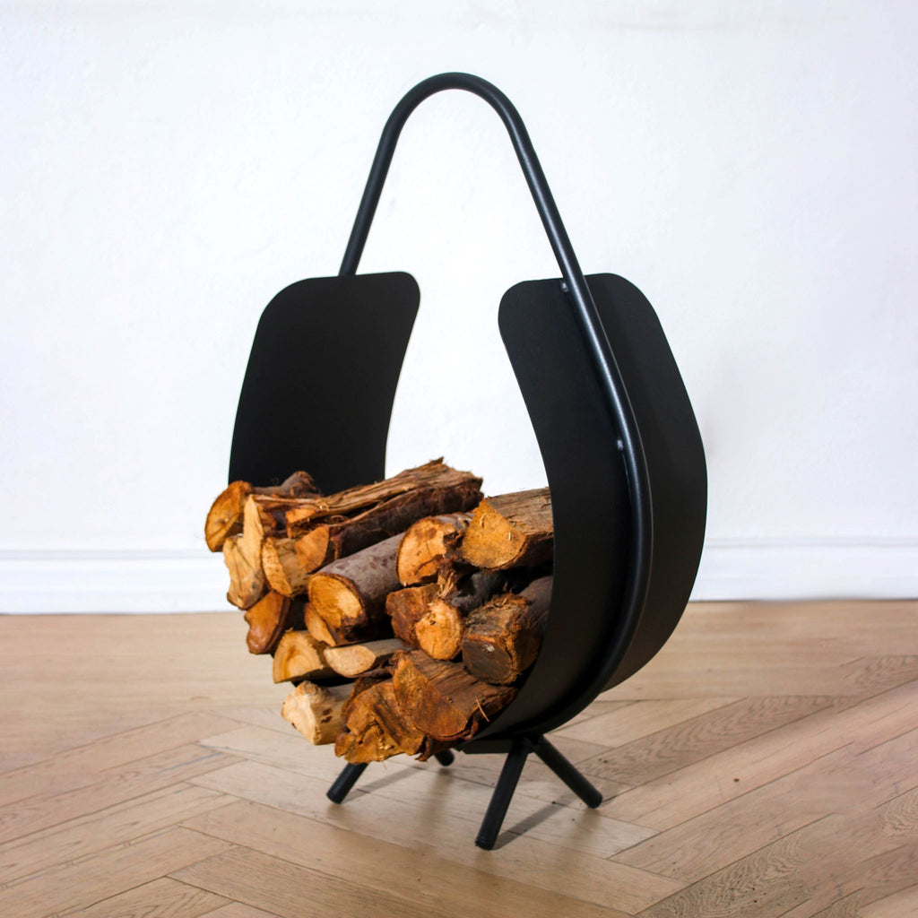 Modern Fireplace Rack – Timber Furniture Designs