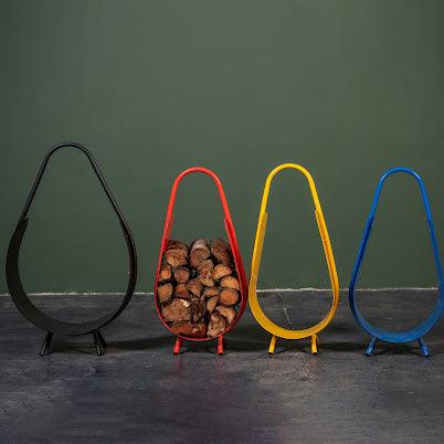 Modern Fireplace Rack - Timber Furniture Designs