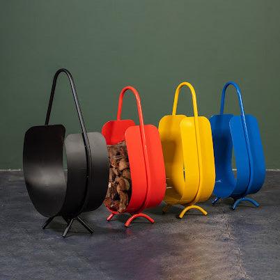 Modern Fireplace Rack - Timber Furniture Designs