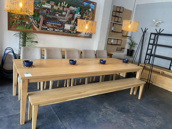 Chunky Alia Dining Table - Timber Furniture Designs