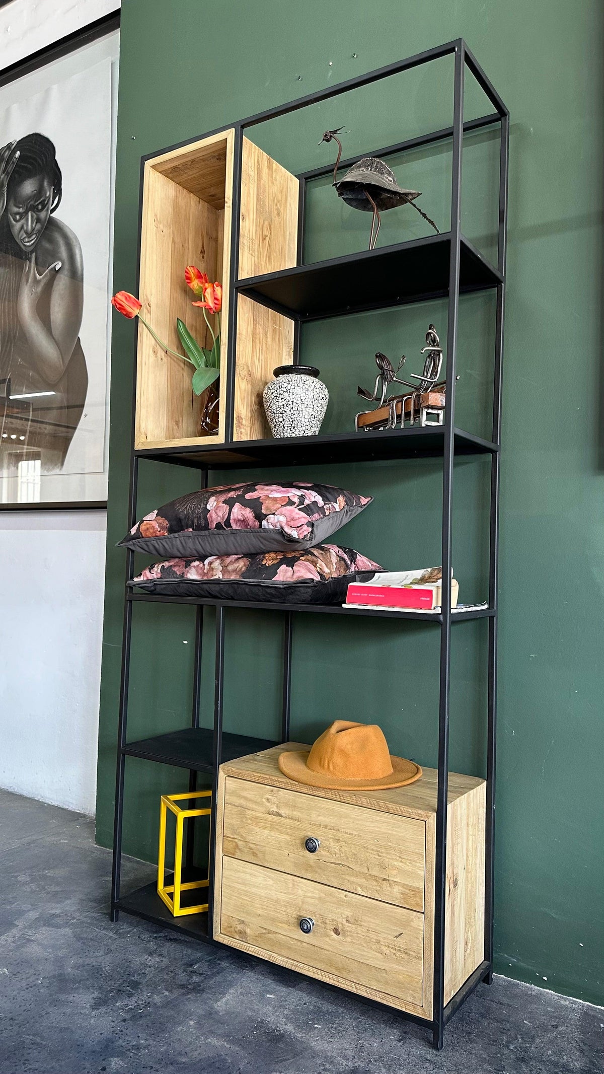 Alaina Display Shelves - Timber Furniture Designs