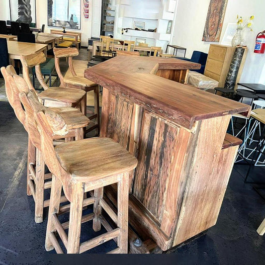 Rhodesian Bar and stools - Timber Furniture Designs