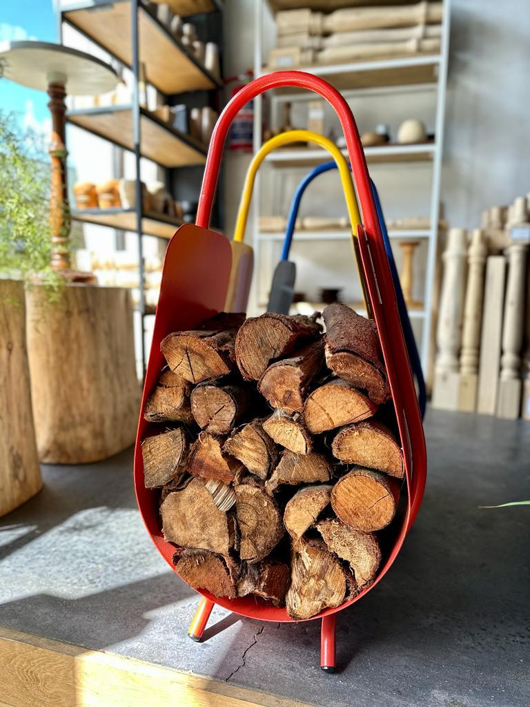 Modern Fireplace Rack - Timber Furniture Designs