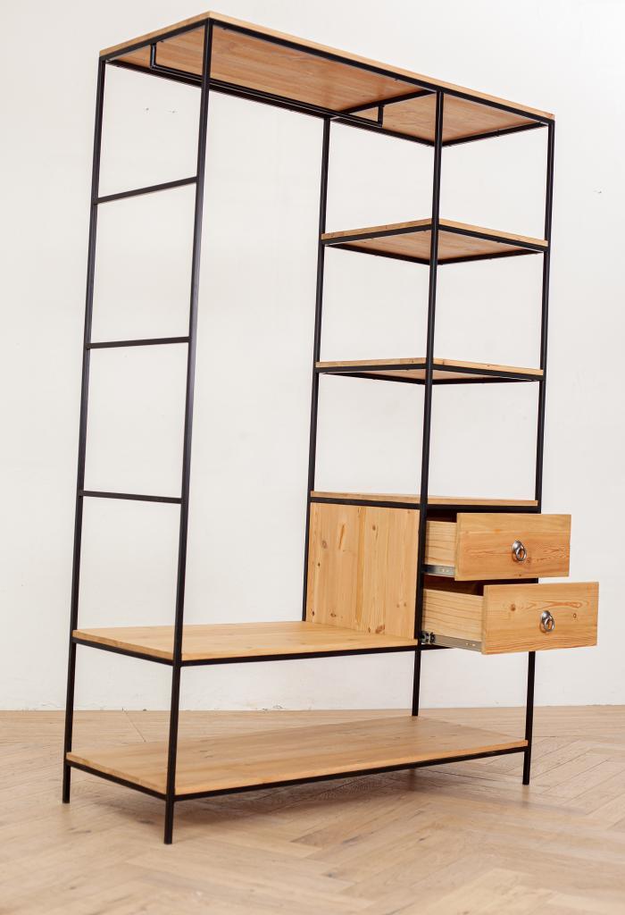 Liam Open Closet - Timber Furniture Designs